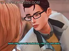 3D Hentai Troubleshoot Preview with Nerdy Characters
