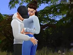 Simxstory - Forbidden Passion - Episode 3. Teen Blowjob And Cumshot In Hentai.