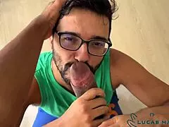 Profesora se vuelve loca con mi polla gruesa y creampie anal