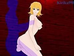 cagalli yula athha and meyrin hawke have intense 3d sex