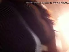 Pregnant Latina Woman in Skirt