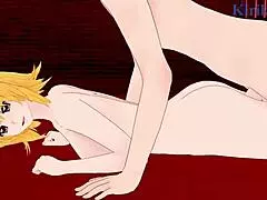 cagalli yula athha and meyrin hawke have intense 3d sex