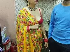 Blackmailing Ex-GF Turned Bhabhi for Kitchen Anal in Saree. Her Ass Begged for It!