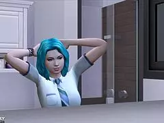 yuki behr trains with provocative trans seduction?