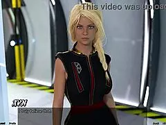 Blonde virgin catches me with her stepsister.