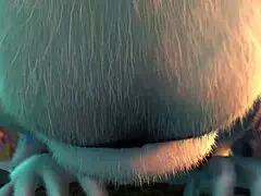 in this furry anime hentai, the character encounters vore in animation with bonus angles