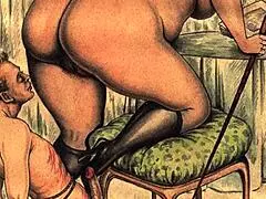 Check out these vintage erotic sketches!