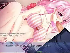 yunagi interacts with her stepbrother crush in akumeru family part 3