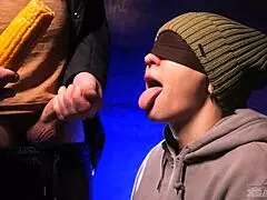 Zo boos maar blij dat stiefbro mijn mond vulde met lul en zaad... xsanyany