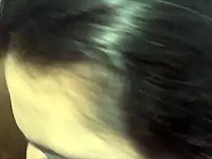 she's already sucking when she arrives? damn!