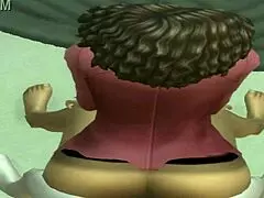 Flyy fn Delanie ftb at a house party in one of the rooms big house with black ebony friends.