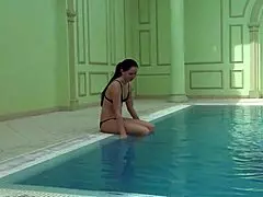 Kittina Ivory Undresses In The Swimming Pool
