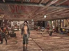 Fallout 4 fashion chyler leigh top model with cute brunette anime style