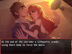 harem game ep 13 with best thighjob