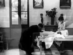 Retro Erotic Scenes with Hairy Vintage Babes