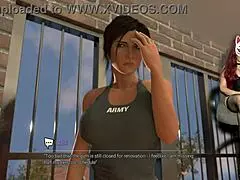 croft adventures ep 14 sexy cosplayer playing