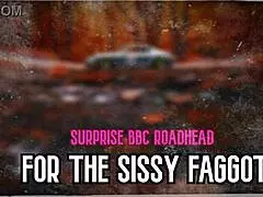 surprise bbc roadhead for sissy faggot xvideos