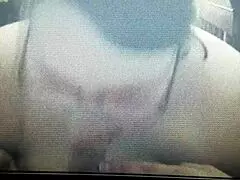 bbw wife blowjob with big natural tits