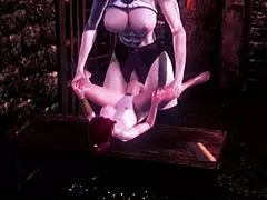 Raiden Shogun X Pyra in Wild Anime Clash