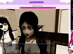 Втюбер Льюднеко играет в Harem Hotel Часть 1.