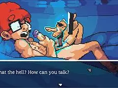 Gym Buddies Hentai Game Muscular Girl Love To Suck My Cock After Training