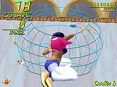 Dancing Eyes: A Risque 3D Puzzle Game Featuring Dancing And Eye-Catching Scenes From Namco