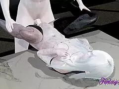 Nier Automata Hentai A2 Hard Sex And Multicums In Cosplay