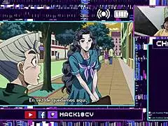 jojos bizarre adventure animation part 4 episodes 19-20 in detailed hentai cartoon style