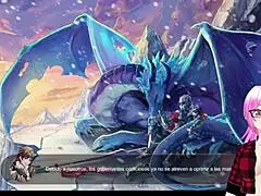 lin la dragona de hielo explores the mirror world 😊