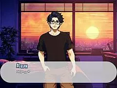 Futa gym teacher dominates in hentai cartoon