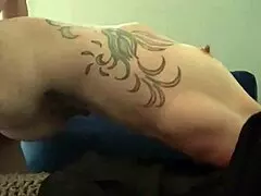 Skinny neighbor slut gets all holes ass fucked with dripping cum on eyes