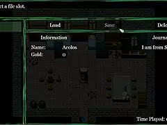 Entering holy cathedral in Succubus Covenant hentai game to find half-naked blonde goddess angels