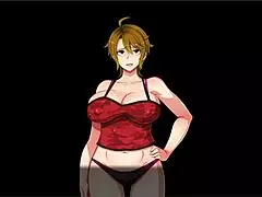 Netorare ends with creampie in hentai