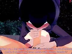 Hex maniac trainer in classroom sex fantasy