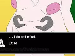 In this cartoon animation, Toriel embarks on a heartwarming journey through the underground