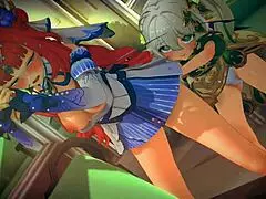 【原神】ニィロウ　モーション ダメージボイス