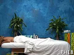 erotic massage with oiled touch