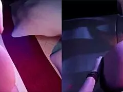 Aunt Cass steps into wild 3D anime adventures in VR. She explores every intense moment.