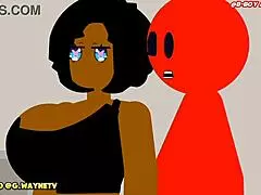 Damn! Accidental threesome explodes in part 2 with wild anime action