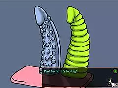 man, this big butt white professor gets slammed by pimp in bad ending gameplay