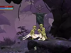 У аниме игри, ритуално призивање се одвија кроз целу галерију. Курвни ликови се појављују у детаљним јебачким сценама.