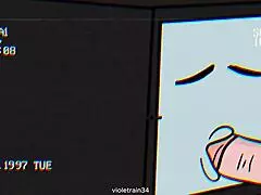 TV Woman And Cameraman Have Skibidi Toilet Sex