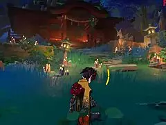 原神のチオリの情熱的なフェラチオ