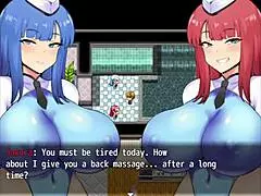 Ruri and Sakura Chase Criminals in NTR Police