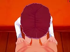 Makima Blowjob Sex With Chains In Chainsaw Man