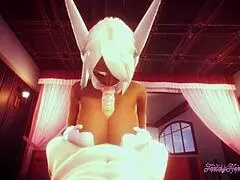 Boku No Hero Hentai - Pov Rumi Usagiyama Delivers Boobjob And Rides Dick In Anime Style