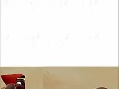 Me follo analmente a este moreno en anime hentai