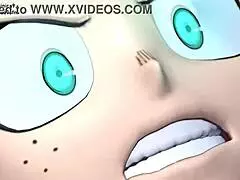 Cena de orgia no exame final do Deku