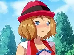 Jag är besatt av het 3D hentai med stora pattar och lesbisk action