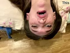 Ki-sim got fucked hard in the mouth by huge cock